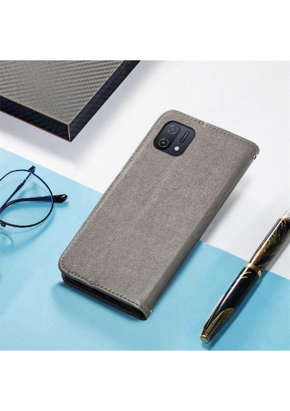 Oppo A16K Zarif Iş Flip Kapak Için Kılıf Kısa Kayış Dört Yaprak (Yurt Dışından) indirimleri