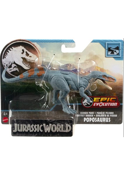Jurassic World Epic Evolution Danger Pack Tehlikeli Dinazor Poposaurus