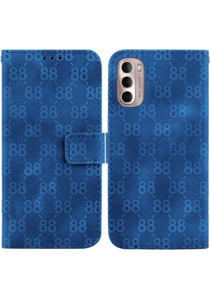 Motorola Moto G Stylus 4g 2022 Için Telefon Kılıfı Kart Tutucu Kickstand Çift (Yurt Dışından)