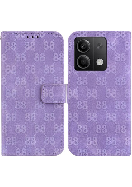Xiaomi Redmi Not 13 5g Pu Deri Kart Tutucu Çift 8 Telefon Kılıfı (Yurt Dışından)