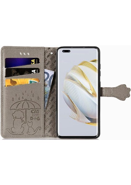 Huawei Nova 10 Pro Için Çevirin Karikatür Hayvanlar Kısa Telefon Kılıfı (Yurt Dışından)