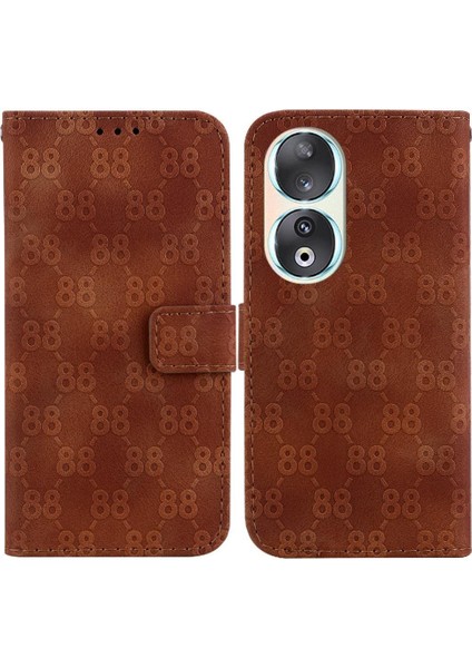 Onur Için 90 Çift 8 Kabartmalı Kart Tutucu Cüzdan Pu Telefon Kılıfı (Yurt Dışından)