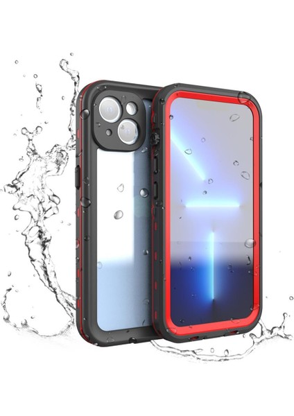 Iphone 13 Için 12FT Askeri Dayanıklı Ekran Koruyucu IP68 Tam Telefon Kılıfı (Yurt Dışından)
