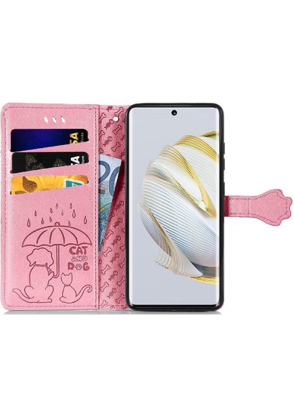 Huawei Nova 10 Için Karikatür Hayvanlar Deri Telefon Kılıfı (Yurt Dışından) modelleri