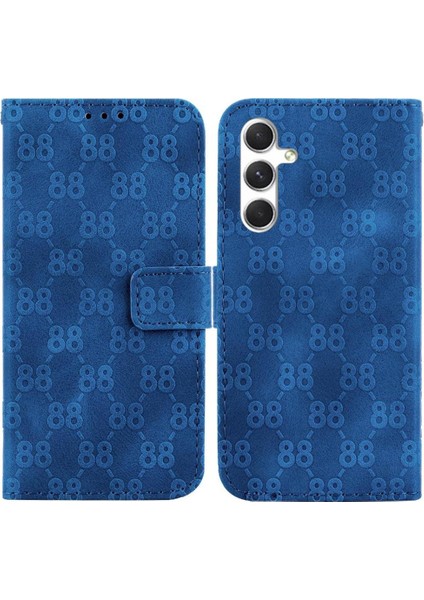 Samsung Galaxy S24 5g Için Kickstand Kart Tutucu Cüzdan Pu Telefon Kılıfı (Yurt Dışından)