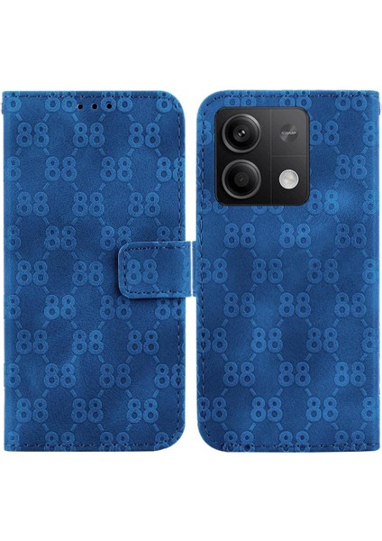 Xiaomi Redmi Not 13 5g Pu Deri Kart Tutucu Çift 8 Telefon Kılıfı (Yurt Dışından)