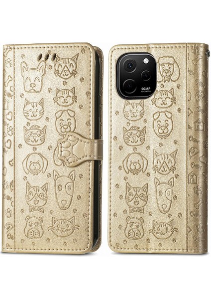 Huawei Nova Y61 Karikatür Hayvanlar Için Çevirin Kısa Vaka Telefon Kılıfı (Yurt Dışından) fırsatları