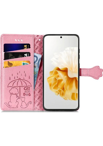 Huawei P60 Pro Karikatür Hayvanlar Için Kısa Kayış Çevirin Telefon Kılıfı (Yurt Dışından) fırsatları
