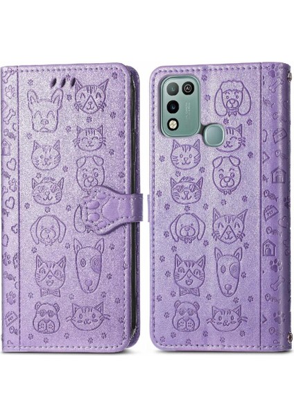 Infinix Sıcak 10 Oyun Karikatür Hayvanlar Telefon Kılıfı (Yurt Dışından)