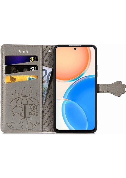 Huawei Onur X8 4g Karikatür Hayvanlar Için Kısa Kayış Deri Flip Telefon Kılıfı (Yurt Dışından) fırsatları