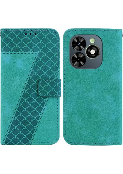 Tecno Spark Go 2024 Için Pu Deri Flip Folio Cüzdan Kart Telefon Kılıfı (Yurt Dışından)