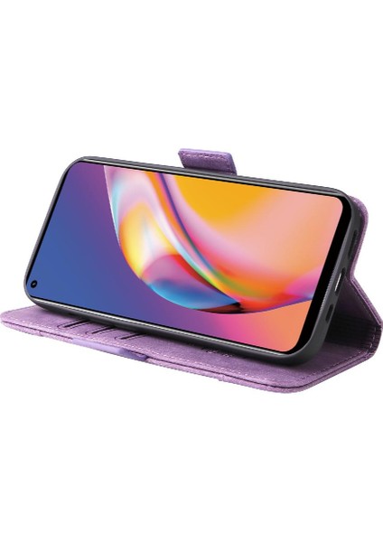 Oppo A94 4g Tpu Deri Manyetik Cüzdan Çevirin Kart Yuvaları Telefon Kılıfı (Yurt Dışından) fiyatları
