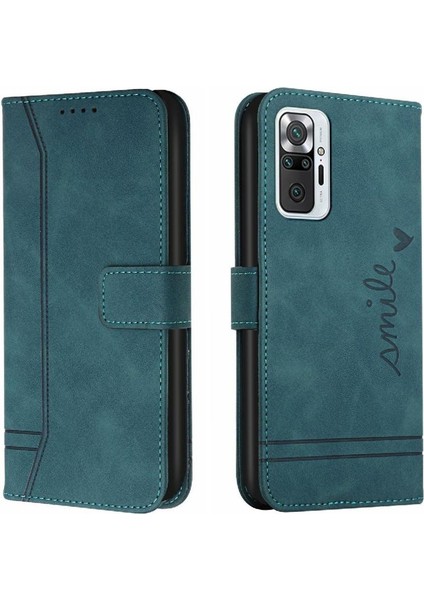 Xiaomi Redmi Not 10 Pro 4g Flip Folio Cüzdan Manyetik El Telefon Kılıfı (Yurt Dışından)