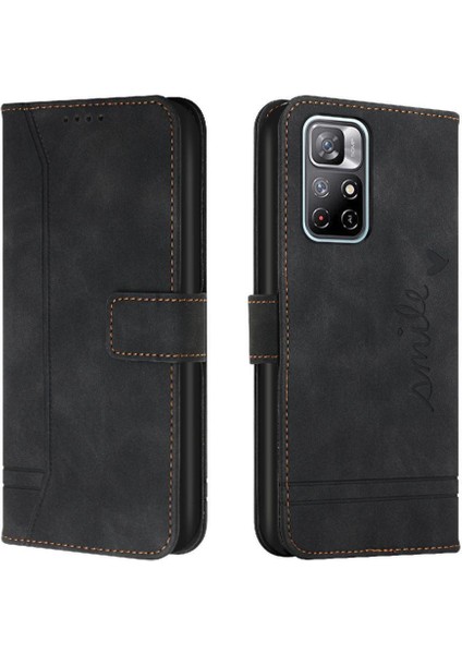 Xiaomi Redmi Not 11S 5g Manyetik Kapatma Flip Folio Cüzdan Telefon Kılıfı (Yurt Dışından)