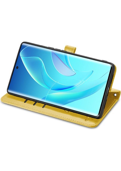 Huawei Onur 60 Için Kısa Kayış Karikatür Hayvanlar Deri Telefon Kılıfı (Yurt Dışından) modelleri