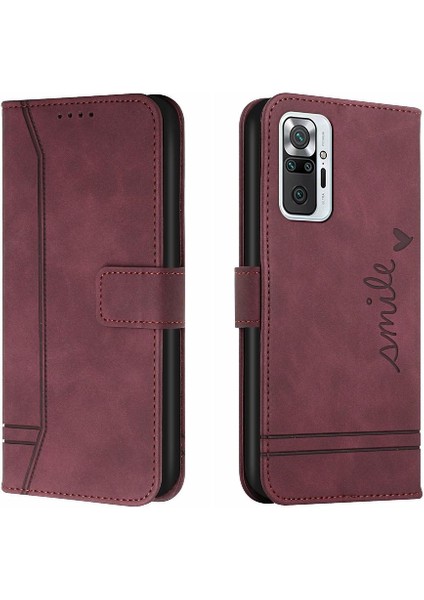 Xiaomi Redmi Not 10 Pro 4g Flip Folio Cüzdan Manyetik El Telefon Kılıfı (Yurt Dışından) indirimleri