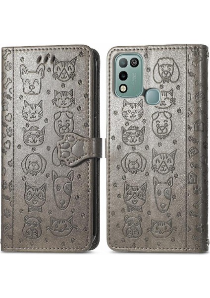 Infinix Sıcak 10 Oyun Karikatür Hayvanlar Telefon Kılıfı (Yurt Dışından)