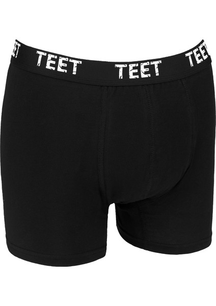 Teet Erkek Boxer Pamuklu Desenli Deluxe 5'li Set