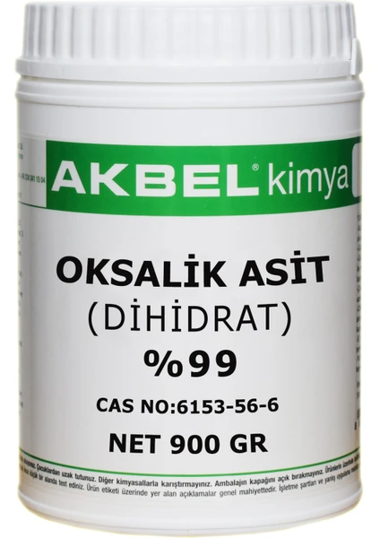 Oksalik Asit  900 gr  (Dihidrat)