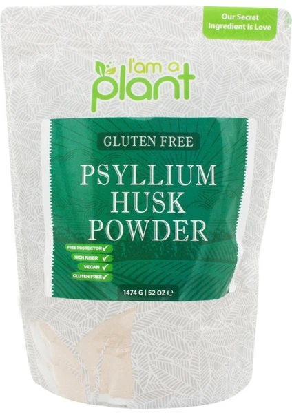 I'am A Plant Güzel Ada Gıda Organik Psyllium Karnıyarık Otu Tozu 1474 gr