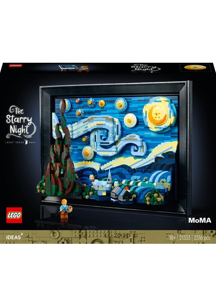 LEGO® 21333 Ideas Vincent Van Gogh - Yıldızlı Gece