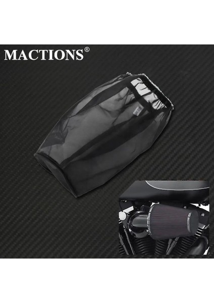 Yağmur Çorap Örtüsü Stili Motosiklet Siyah Koruyucu Kapak Hava Filtresi Ağır Havalandırma Yağmur Çorabı Harley Sportster Touring Dyna Softail Hava Temizleyici Kitleri (Yurt Dışından)