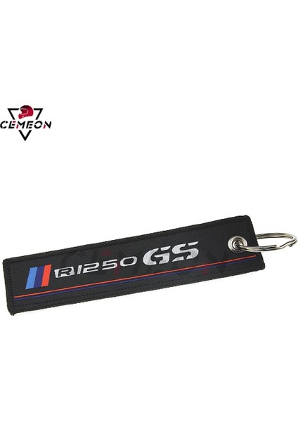 R1250GS Stili Motosiklet Anahtarlık Kolye Bmw R1200GS R1200RT R1250GS R1200GS Macera R1200R Rozeti Nakış Anahtarlık (Yurt Dışından)