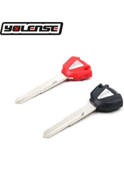 Kırmızı-1 Siyah-1 Tarzı Motosiklet Embriyo Boş Tuşları Kawasaki ZX6R ZX9R ZX10R ZX12R ZX14R ZZR1400 Zr ZR1200 Ninja ER6N ER6F ER6R KLE650 Tümü (Yurt Dışından)