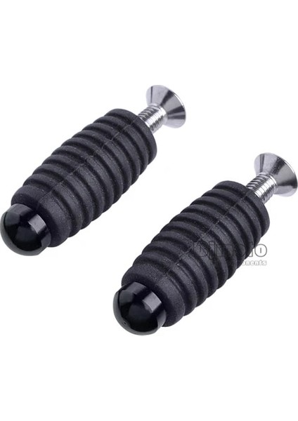 Siyah Stil Bjmoto Motosiklet Vites Fren Kolu Ayak Pegs Pedallar M6 Suzuki Gsxr R Sv GSR750 (Yurt Dışından)
