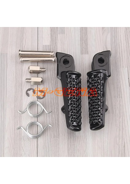 Gümüş Arka Stil Motosiklet Ön Arka Footrests Ayak Mandalları Honda CBR600 F4 F4I F5 CBR900 CBR1000 Vtrbr 600RR CBR1000RR (Yurt Dışından) fiyatları