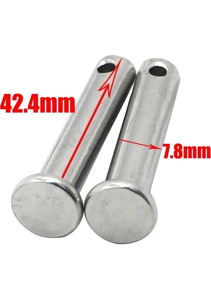 Motosiklet 8mm Ön Arka Ayak Peg Montaj Pin Kiti Adım Footrest Pin Dağı Cotter Yamaha Suzuki Honda Bmw Için R6 R1 Fz1 Fz6 FZR600 (Yurt Dışından)