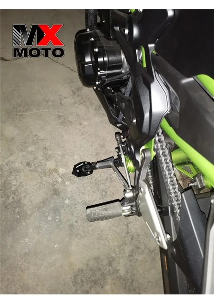 Yeşil Stil Kawasaki Motosikletler Için Uygun Z1000 Z1000R Z900 Z900RS Z800 Z650 Zde Desteği Genişletilmiş Blok Park Yardımı (Yurt Dışından)