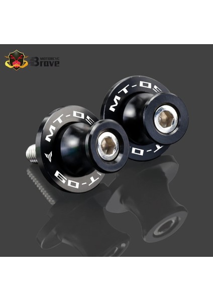 Altın Tarzı M6 Motosiklet Aksesuarları C Alüminyum Salınım Kolu Makaralar Slider Standı Vida Yamaha Mt-09 MT09 mt 09 Tracer (Yurt Dışından)