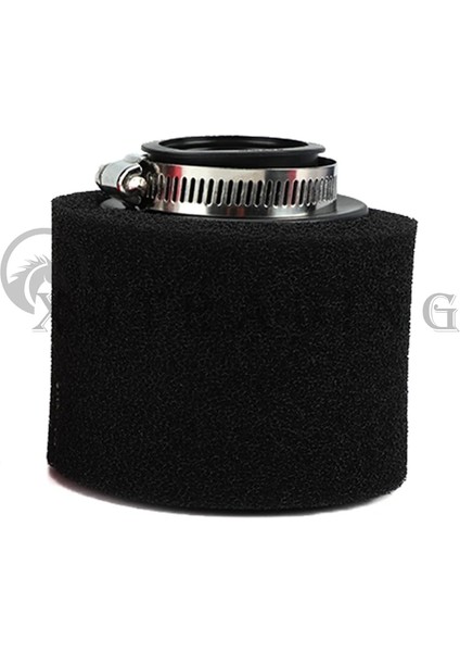 Düz 48MM-B Stili Siyah ve Kırmızı Köpük Hava Filtresi Sünger Temizleyici Moped Scooter Dirt Pit Bike Motosiklet (Yurt Dışından)