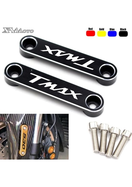 Mavi Stil Yamaha Tmax Max Xdx Için Motosiklet Aksesuarları Ön Aks Bakır Plaka Dekoratif Kapak (Yurt Dışından) fırsatları