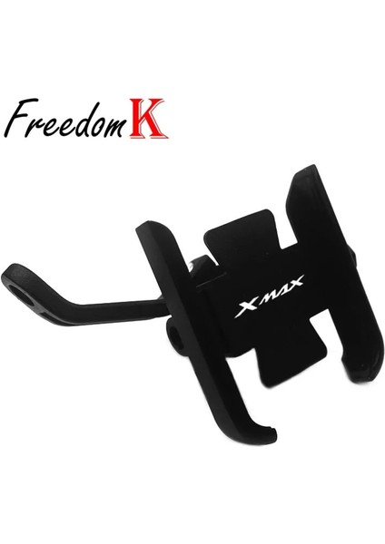 Ayna Tipi Gümüş Tarzı Yamaha XMAX300 XMAX400 Xmax X-Max Için Motosiklet Aksesuarları Gidon Cep Telefonu Tutucu Gps Standı Braketi (Yurt Dışından) fırsatları