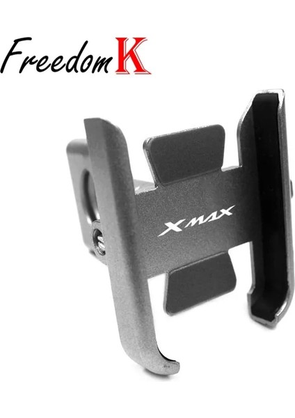 Ayna Tipi Gümüş Tarzı Yamaha XMAX300 XMAX400 Xmax X-Max Için Motosiklet Aksesuarları Gidon Cep Telefonu Tutucu Gps Standı Braketi (Yurt Dışından) indirimleri