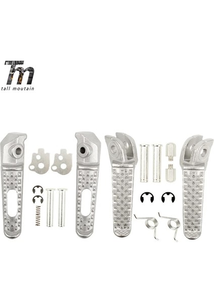Ön ve Arka Stil Honda Için CBR600RR F5 CBR1000RR F4I Cbr Otorcycle Ön Arka Ayak Pegs Footrest Pedalı (Yurt Dışından) indirimleri