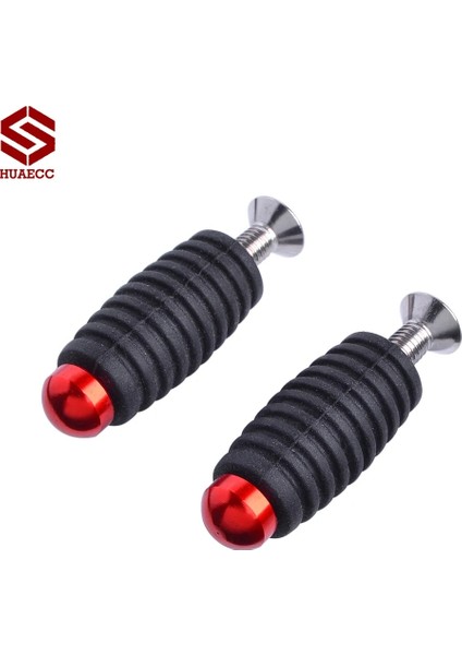 Kırmızı Stil Çift Motosiklet Vites Fren Kolu Ayak Pegs Toepegs Pedallar M6 Footpegs Yamaha Kawasaki Honda Ducati Için Yarış Rearset (Yurt Dışından) fiyatları