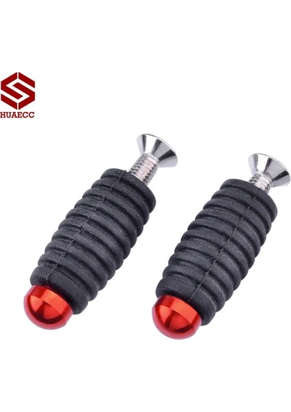 Kırmızı Stil Çift Motosiklet Vites Fren Kolu Ayak Pegs Toepegs Pedallar M6 Footpegs Yamaha Kawasaki Honda Ducati Için Yarış Rearset (Yurt Dışından) indirimleri