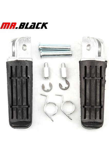Ön Stil Ayak Pedalları Pedal Dayanağı Ön ve Arka Footpegs Footrest Için Yamaha FJR1300 FZ400 FZ6R XJR400 XJR1200 XJR1300 Xj6 FZ6N Fz6 Fz1 (Yurt Dışından)