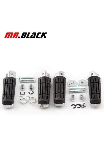 Ön Stil Ayak Pedalları Pedal Dayanağı Ön ve Arka Footpegs Footrest Için Yamaha FJR1300 FZ400 FZ6R XJR400 XJR1200 XJR1300 Xj6 FZ6N Fz6 Fz1 (Yurt Dışından)