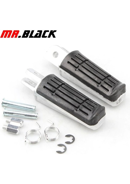 Ön Stil Ayak Pedalları Pedal Dayanağı Ön ve Arka Footpegs Footrest Için Yamaha FJR1300 FZ400 FZ6R XJR400 XJR1200 XJR1300 Xj6 FZ6N Fz6 Fz1 (Yurt Dışından)