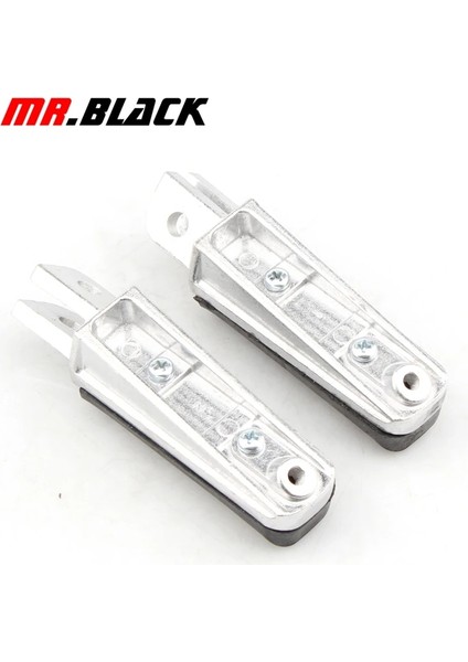 Ön Stil Ayak Pedalları Pedal Dayanağı Ön ve Arka Footpegs Footrest Için Yamaha FJR1300 FZ400 FZ6R XJR400 XJR1200 XJR1300 Xj6 FZ6N Fz6 Fz1 (Yurt Dışından)