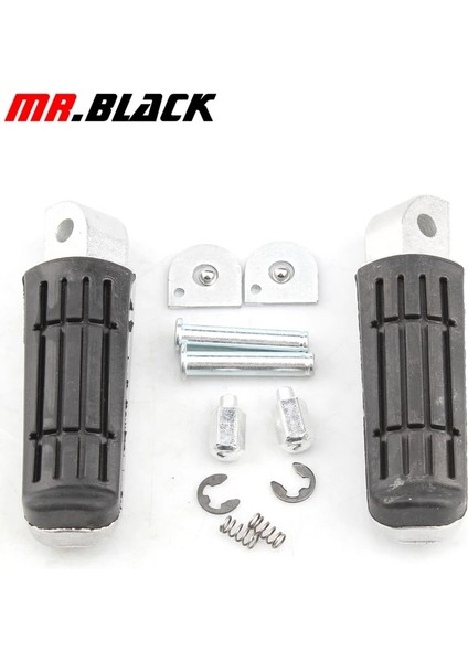 Ön Stil Ayak Pedalları Pedal Dayanağı Ön ve Arka Footpegs Footrest Için Yamaha FJR1300 FZ400 FZ6R XJR400 XJR1200 XJR1300 Xj6 FZ6N Fz6 Fz1 (Yurt Dışından)