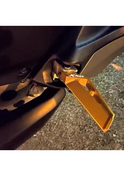 Siyah Stil Yamaha Xmax Için Otorcycle Aksesuarları Arka Yolcu Footrest Ayak Istirahat Mandalları Arka Pedallar Kaymaz Pedallar (Yurt Dışından) indirimleri