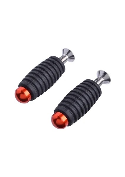 Turuncu Tarzı Çift Motosiklet Vites Fren Kolu Ayak Pegs Toepegs Pedallar M6 Footpegs Yamaha Kawasaki Honda Ducati Için Yarış Rearset (Yurt Dışından)