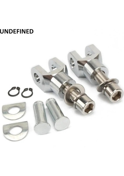 Siyah Stil Evrensel Motosiklet Ayak Pegs Destek Dağı Footrests Clevis Donanım Kitleri Harley Için Honda Için Yamaha Softail Fxst 29 mm (Yurt Dışından)