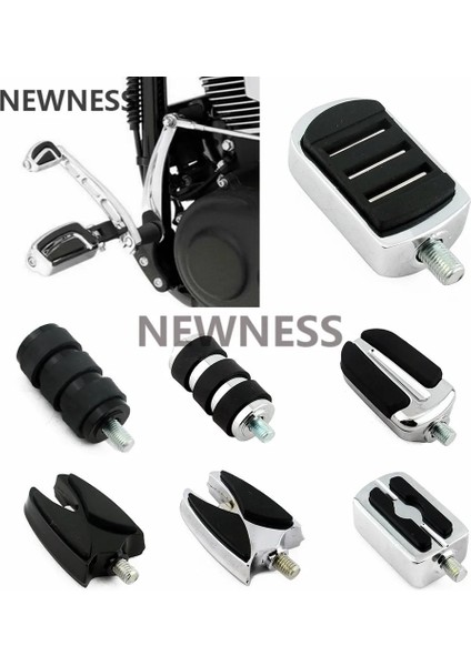 Stil F Stili Motosiklet Vites Peg Vites Vites Kolu Ayak Mandalları Dinlenme Alüminyum Harley Sportster Xl Softail Touring Dyna Electra Glide (Yurt Dışından)
