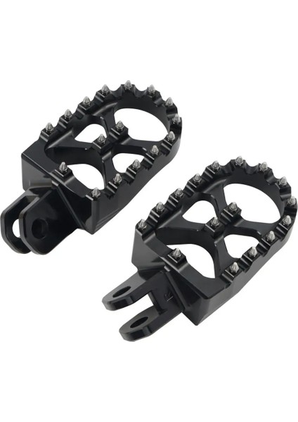 Siyah Stil Nıce C Motosiklet Geniş Ayak Pegs Footrest Footpegs Dayanan Pedallar Suzuki DRZ400S DRZ400SM Drz M Alüminyum (Yurt Dışından)